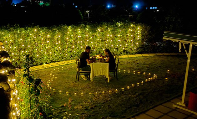 Spacious event hall at The Destiny Resort in Sasan Gir, perfect for conferences, meetings, and special events with modern facilities and scenic views