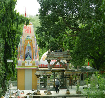 Kankai Mata Temple, a revered religious site near Sasan Gir, offering a spiritual experience and stunning views of the surrounding nature and landscape